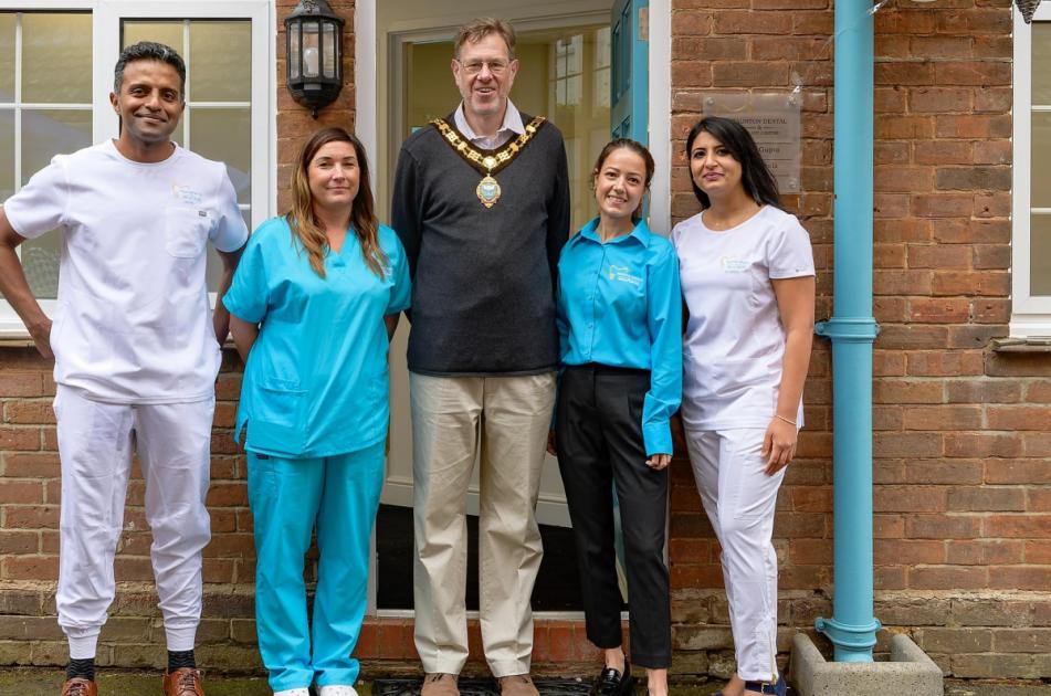 Mayor officially opens Taunton Dental and Implant Centre