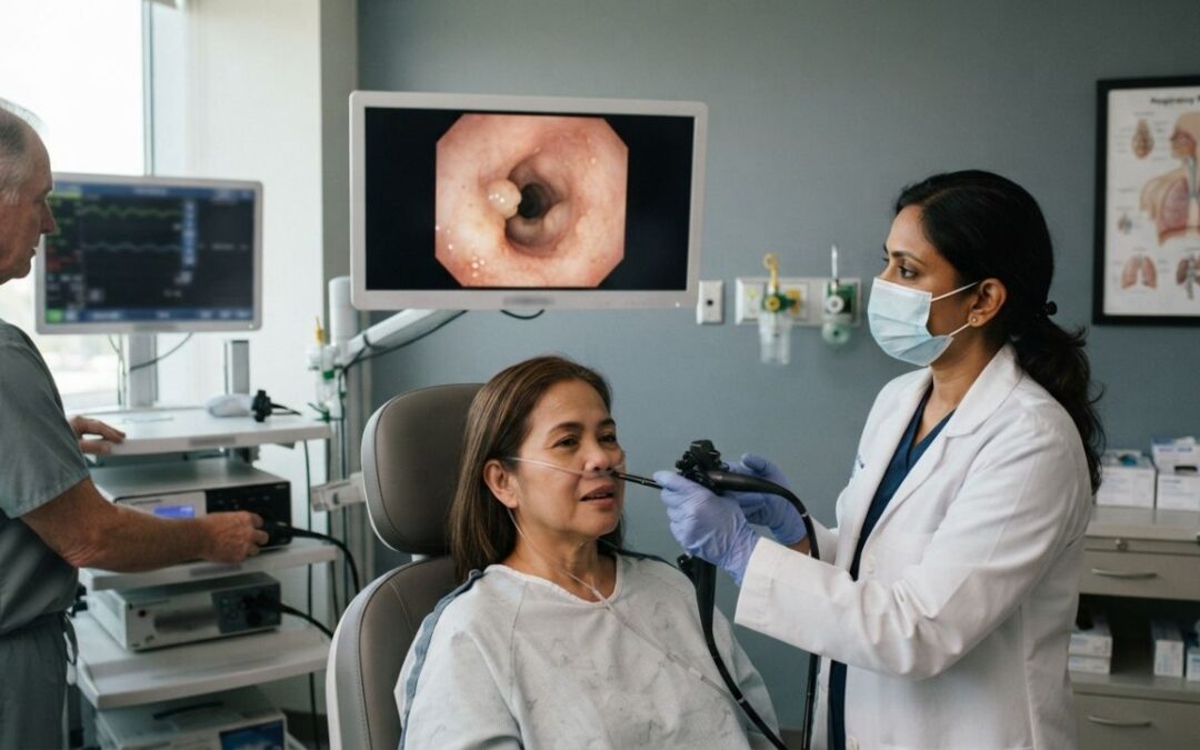 A Cough That Began After Teeth Whitening Ended with a Cancer-Like Blockage in a Woman’s Lung